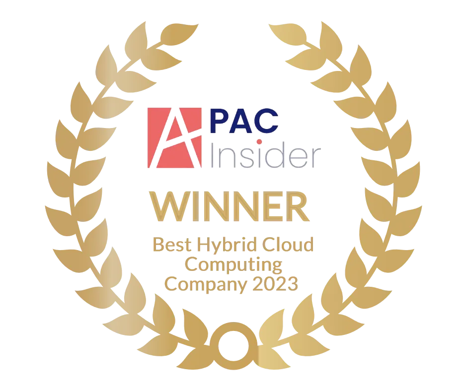 Nife Award APAC Insider Winner - Best Hybrid Cloud
