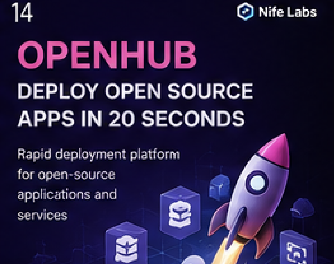 OpenHub: Deploy Open Source Apps in 20 Seconds